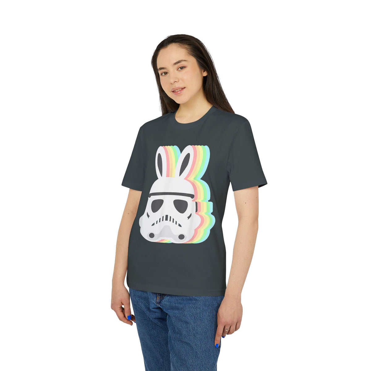 Easter Bunny Space Trooper Organic Tee