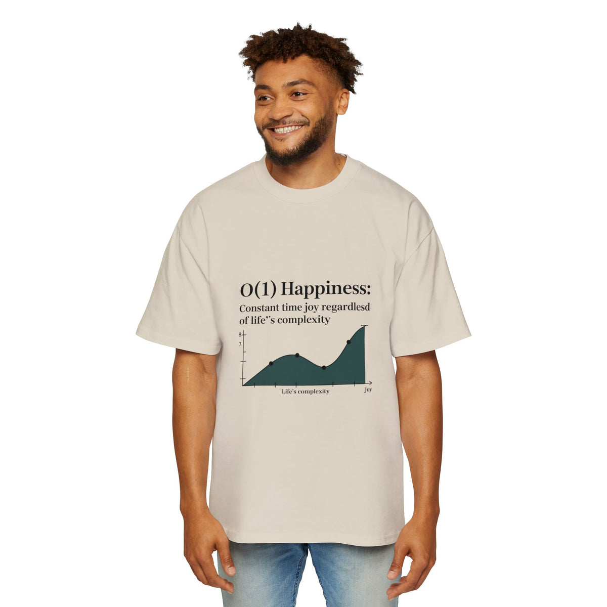 O(1) Happiness Oversized Tee