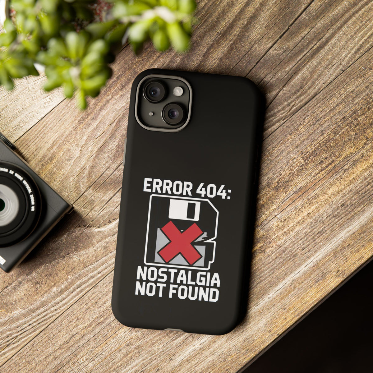 Error 404 Nostalgia Not Found Phone Case