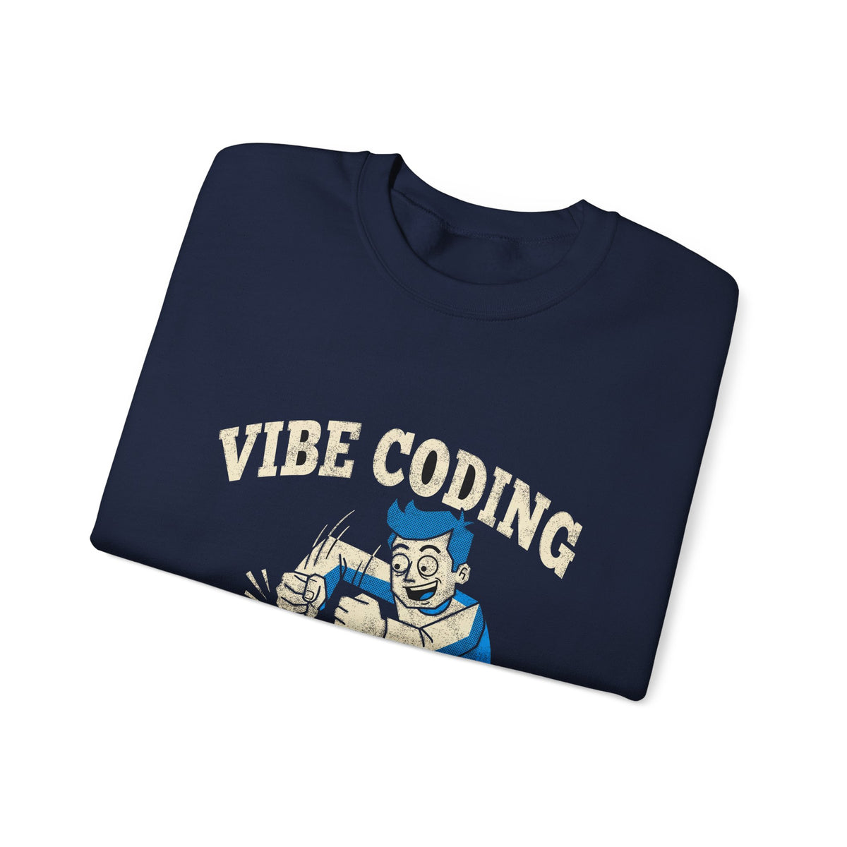 Vibe Coding Accept All Sweatshirt