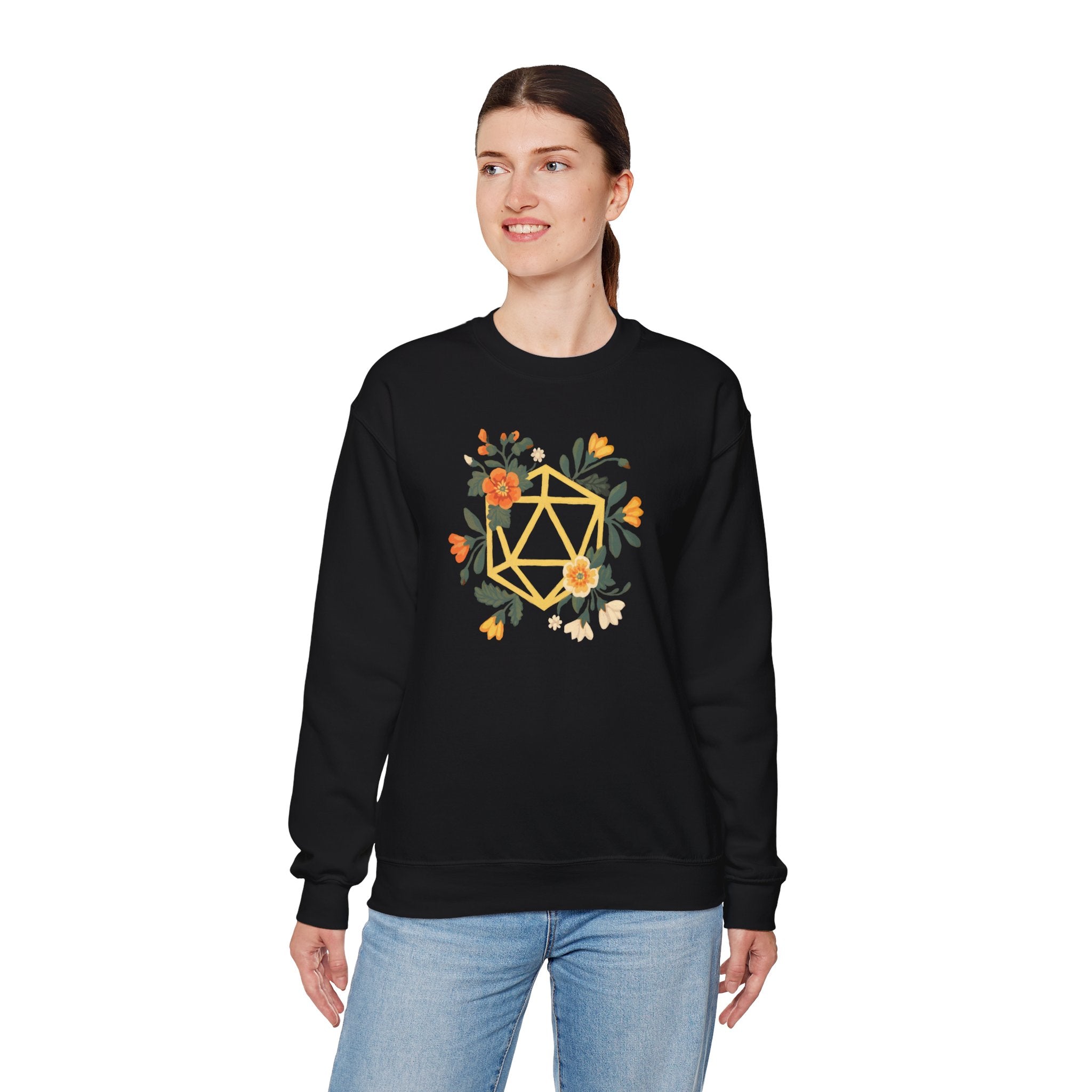 Flower Polyhedron -  Sweatshirt