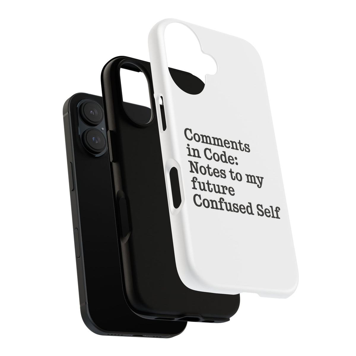 Comments in Code, Notes to My Future Confused Self Phone Case