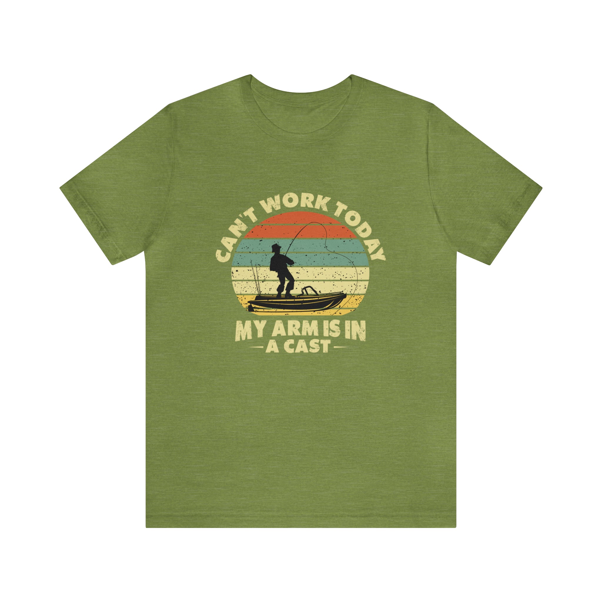 A quirky Can't work today T-shirt.