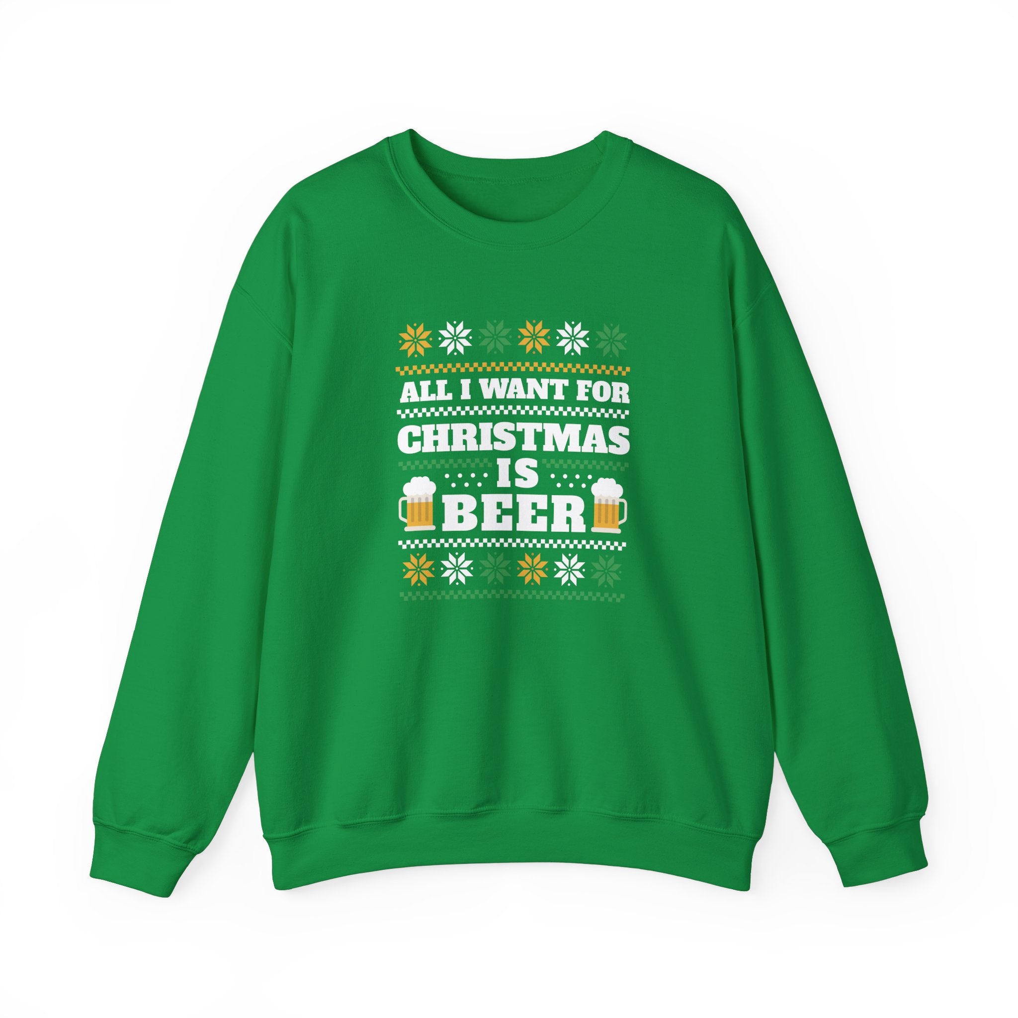 Beer Ugly Sweater -  Sweatshirt