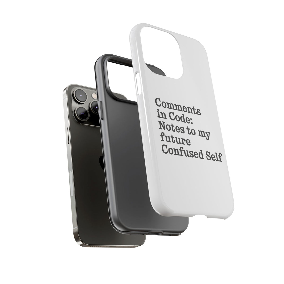 Comments in Code, Notes to My Future Confused Self Phone Case
