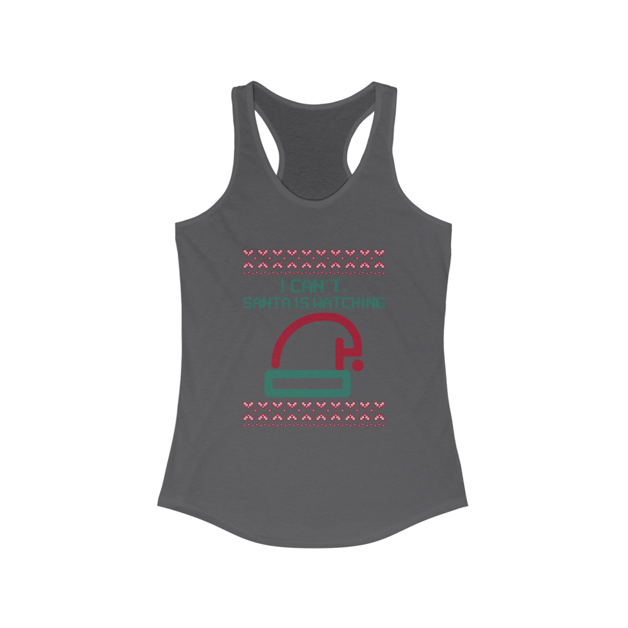 Santa is watching - Women's Racerback Tank