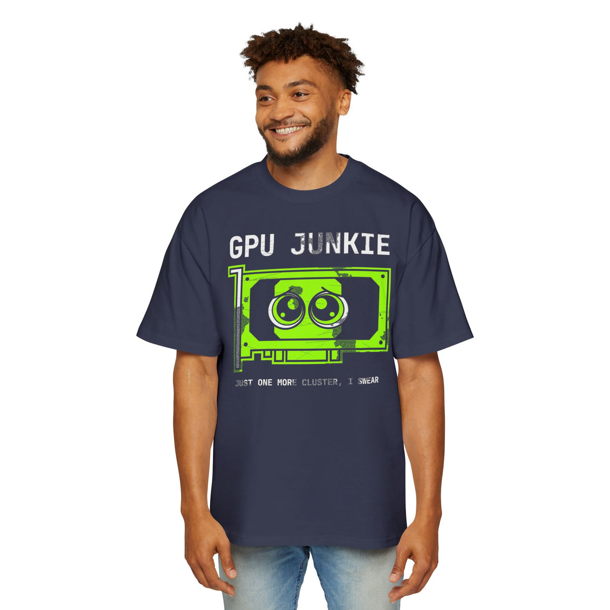 GPU Junkie Oversized Tee