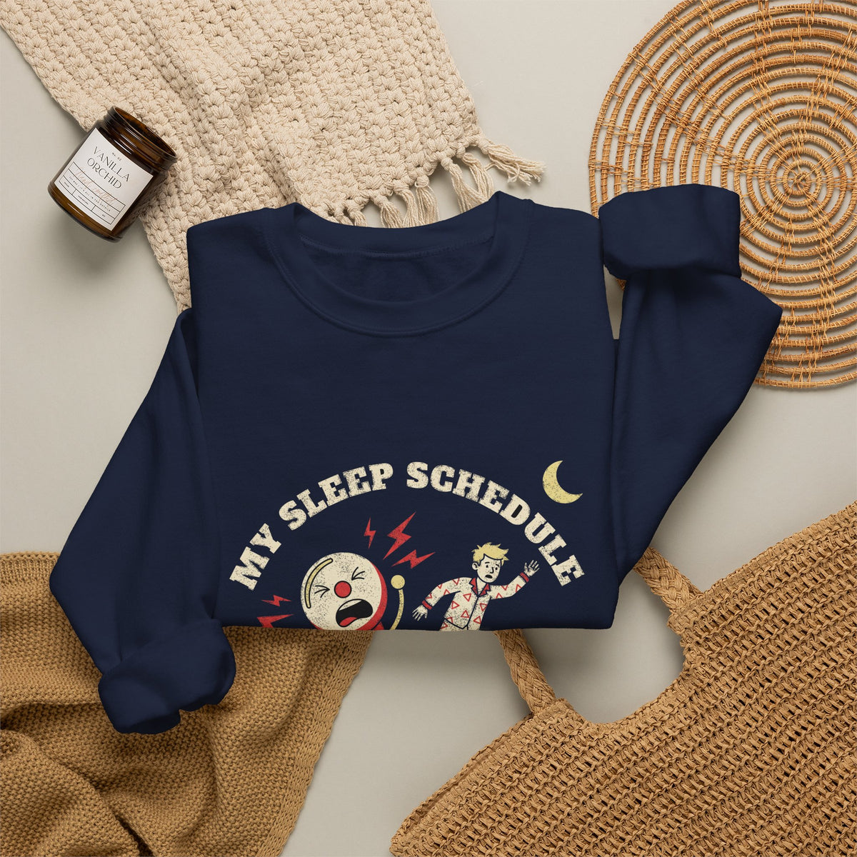 My Sleep Schedule Is Event-Driven Sweatshirt