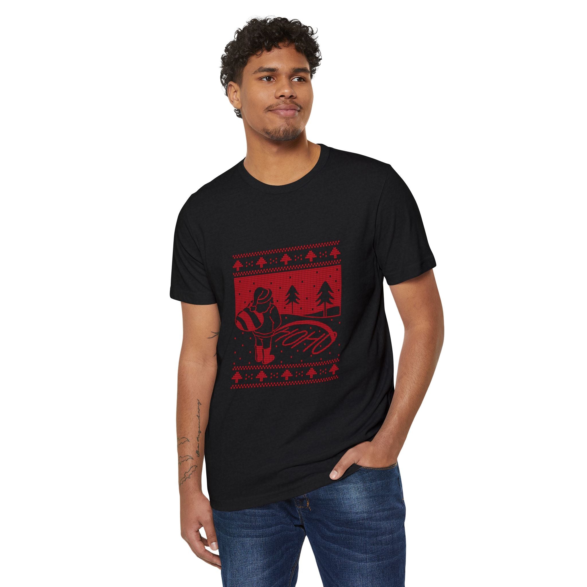 Ugly Sweater hoho - Organic Recycled T-Shirt