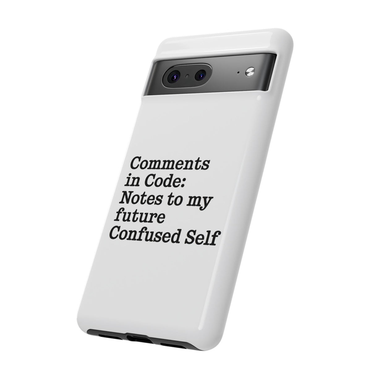 Comments in Code, Notes to My Future Confused Self Phone Case