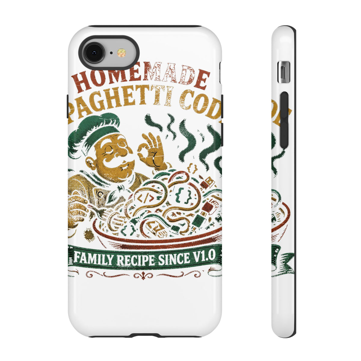 Homemade Spaghetti Code Phone Case