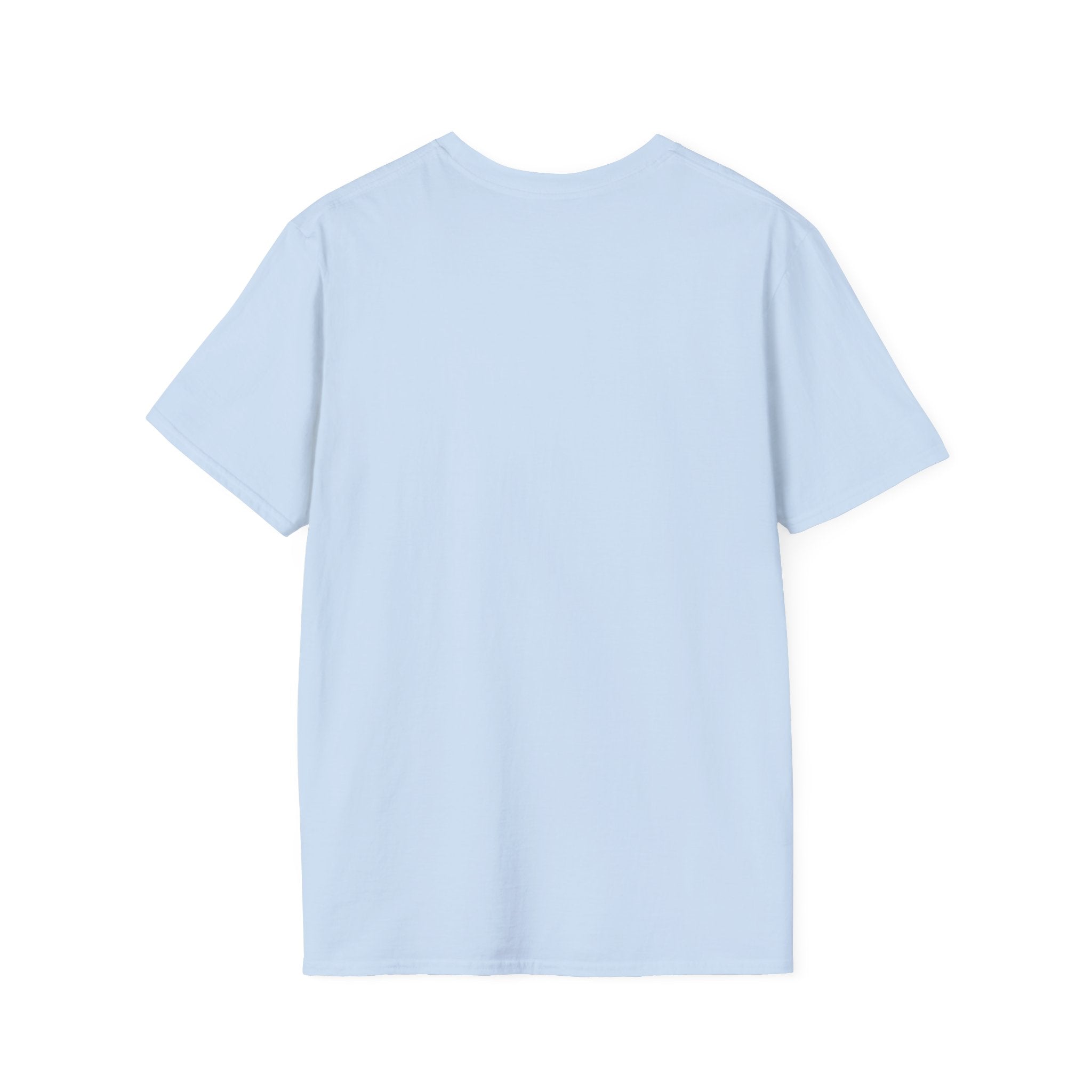 Light blue short-sleeve T-shirt displayed flat against a white background. The shirt is plain with no visible design or logo, named Cartoon Lemon.