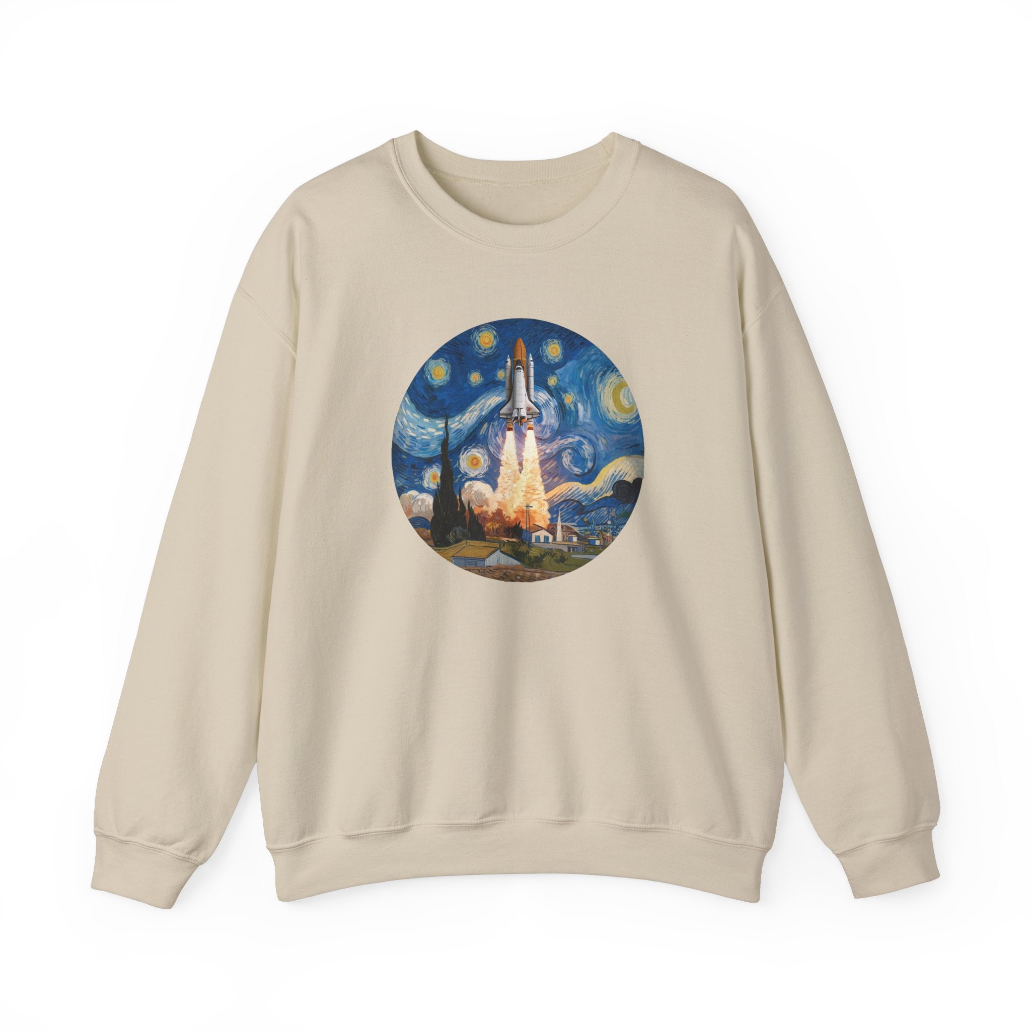 Van Gogh Spaceship -  Sweatshirt