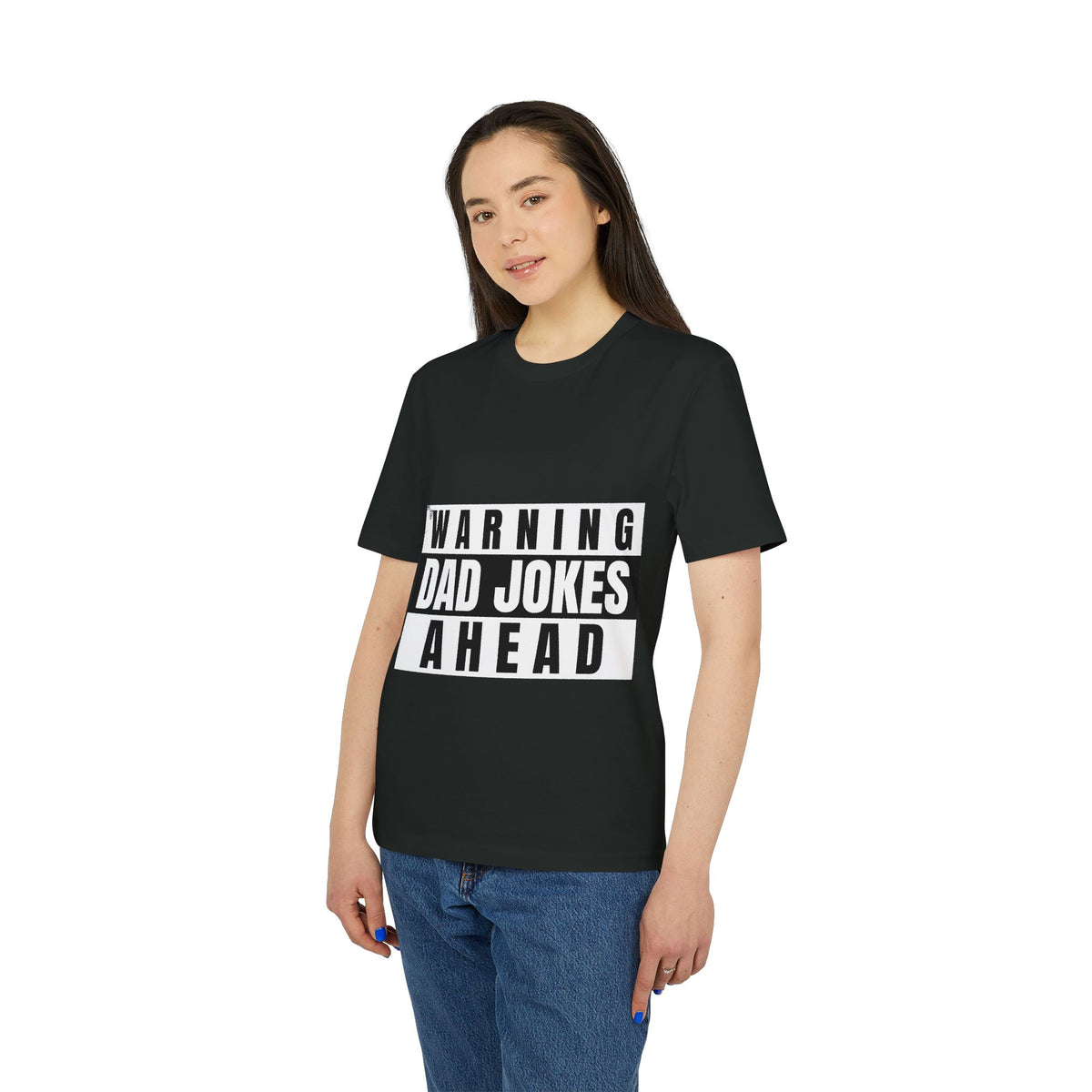 Warning: Dad Jokes Ahead Organic Tee