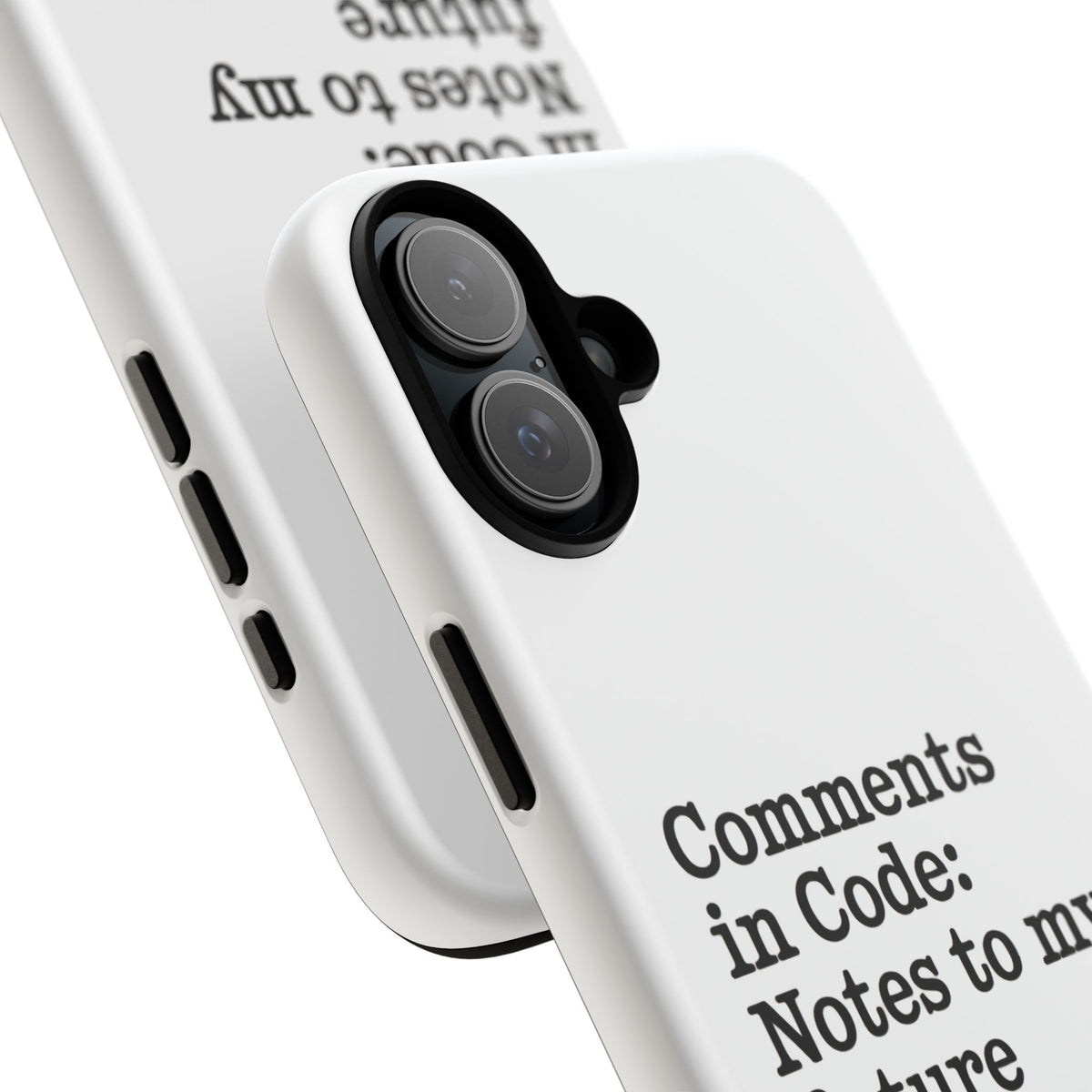 Comments in Code, Notes to My Future Confused Self Phone Case
