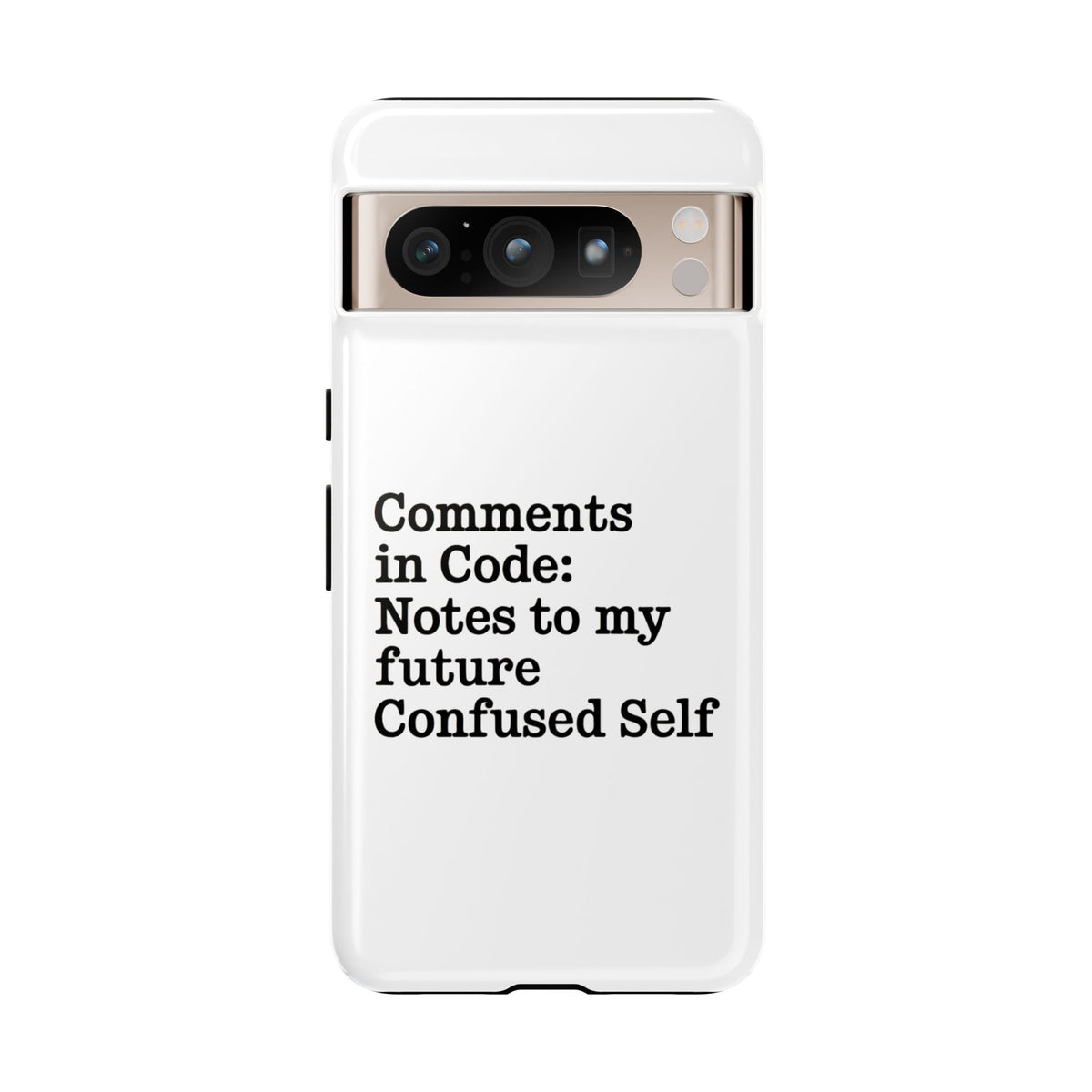 Comments in Code, Notes to My Future Confused Self Phone Case