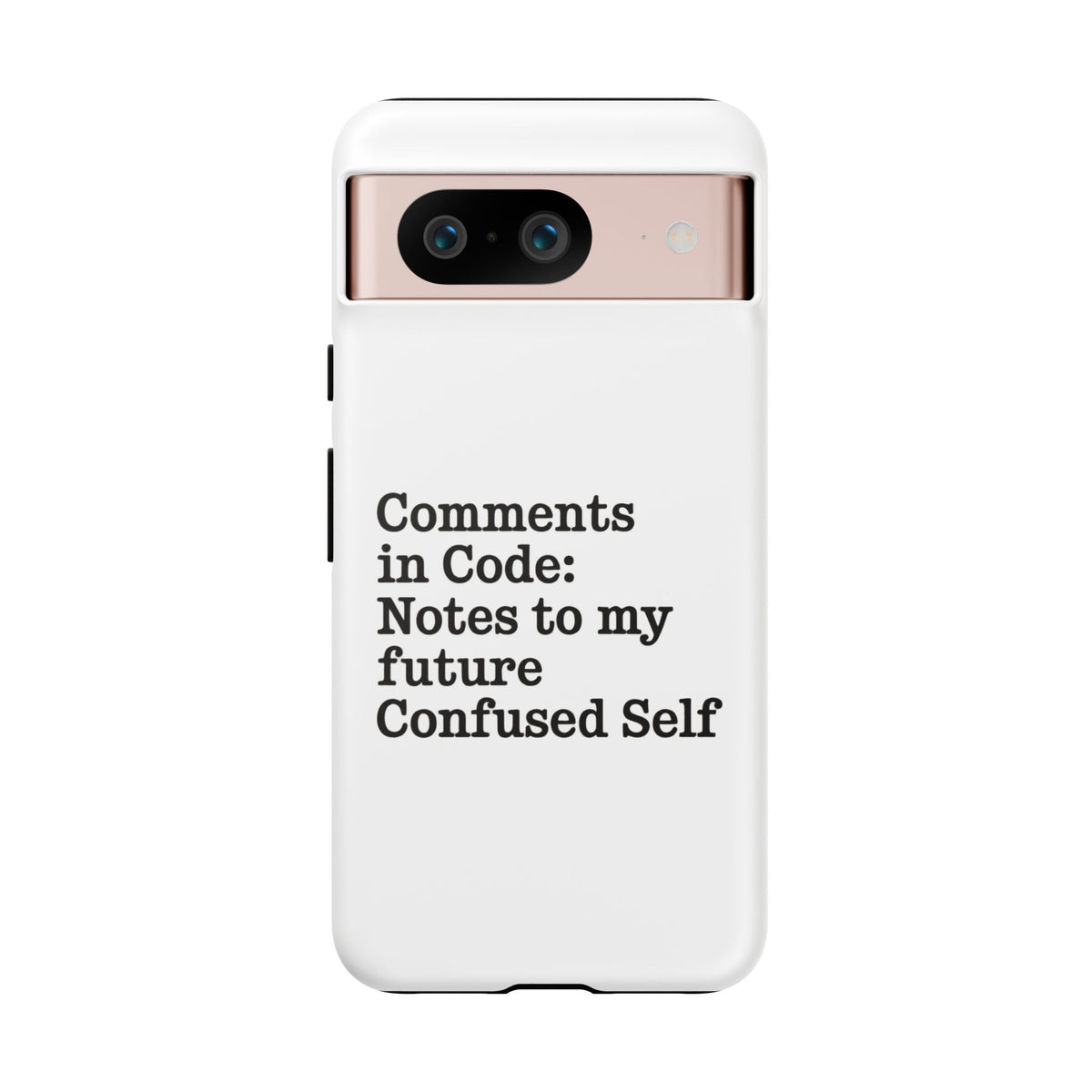 Comments in Code, Notes to My Future Confused Self Phone Case