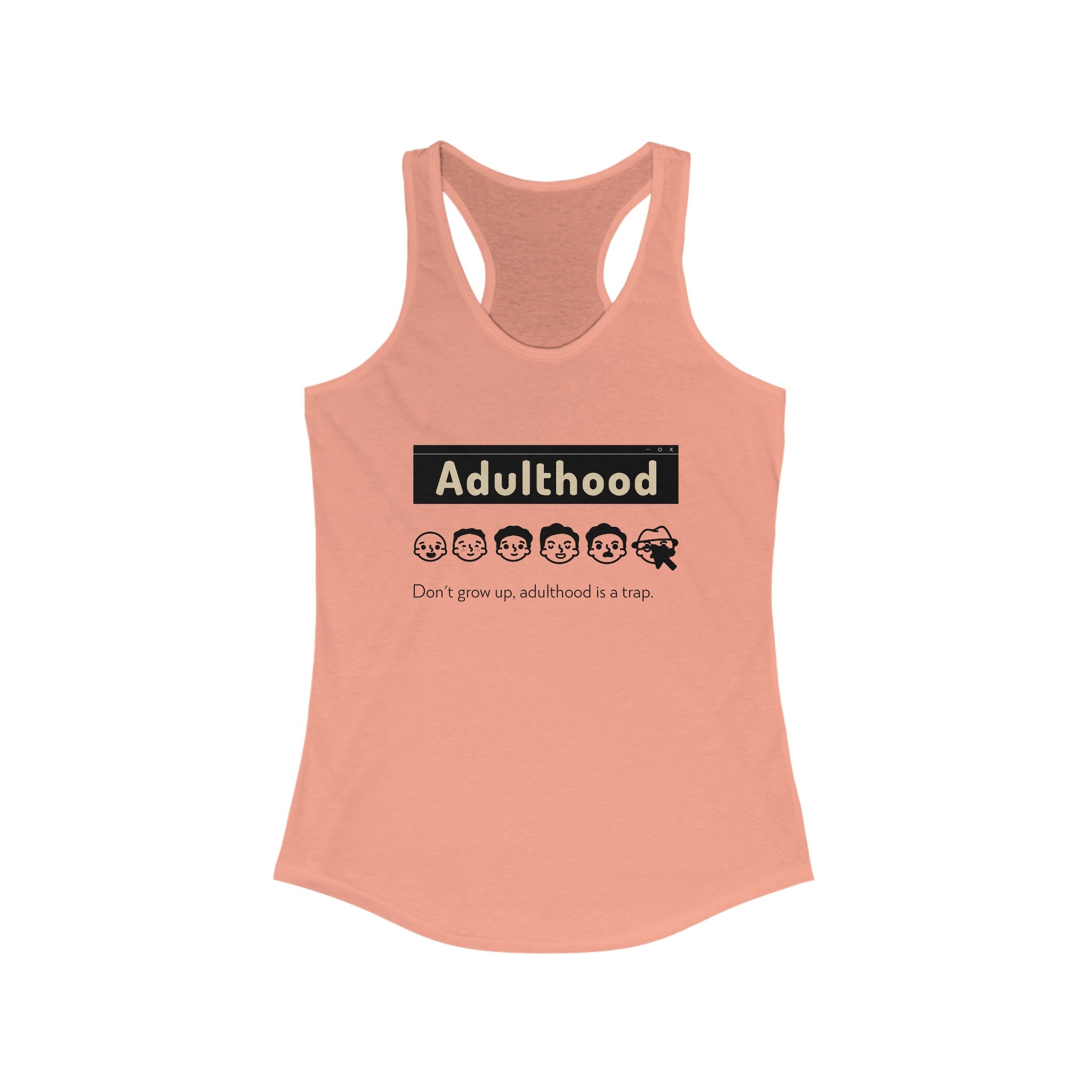 Adulthood is a Trap - Women's Racerback Tank