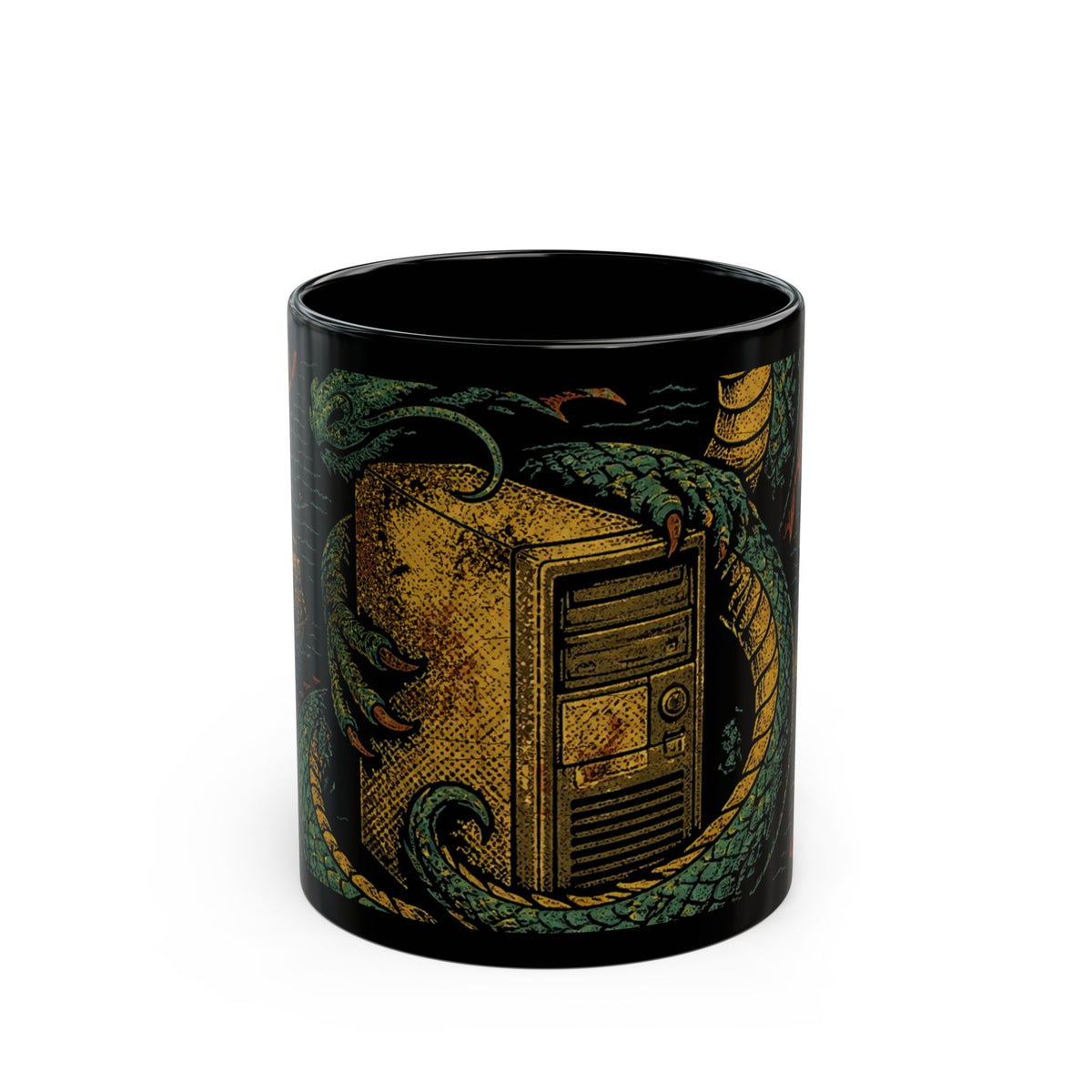 Legacy Code, Here Be Dragons Mug