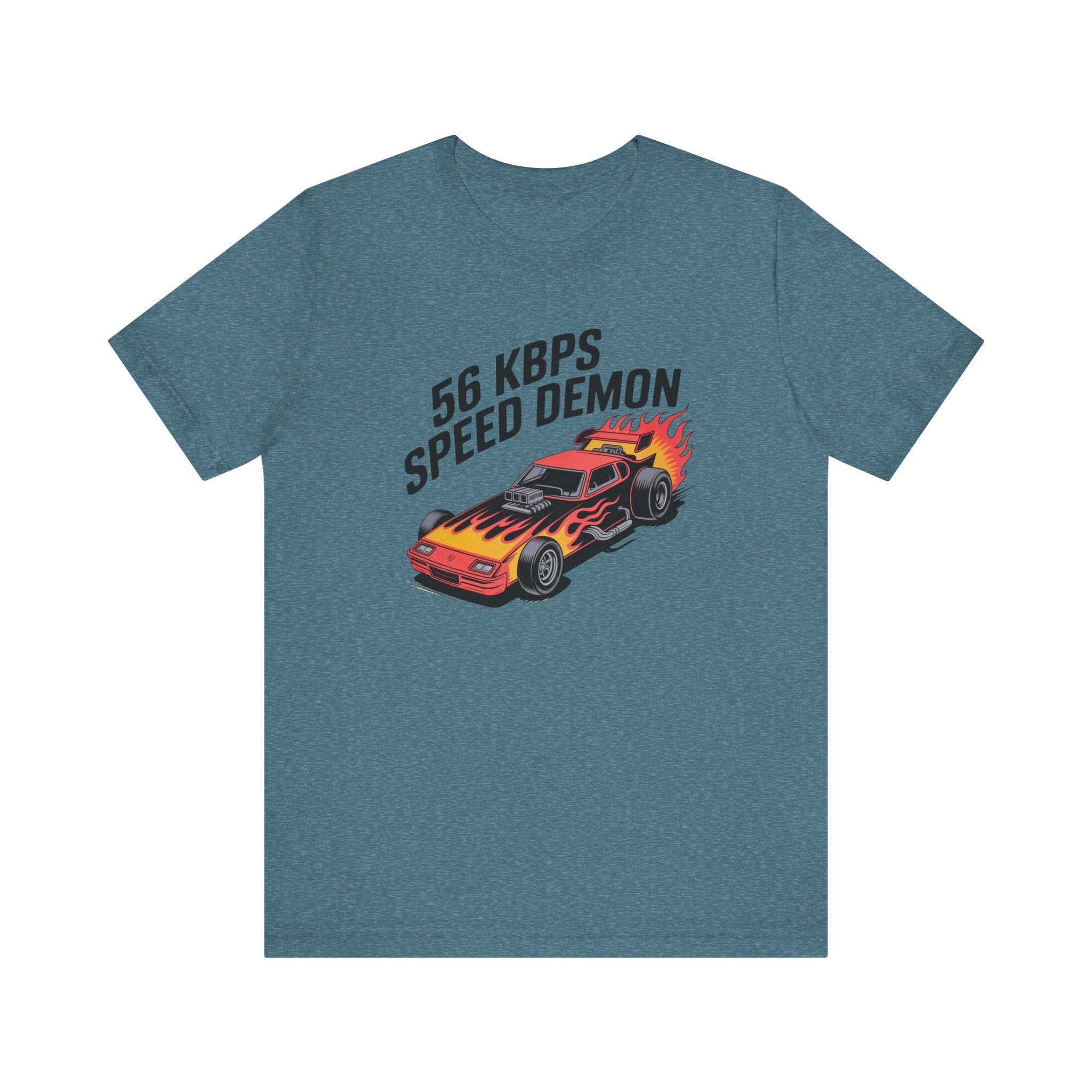 56 Kbps Speed Demon Black -T Shirt