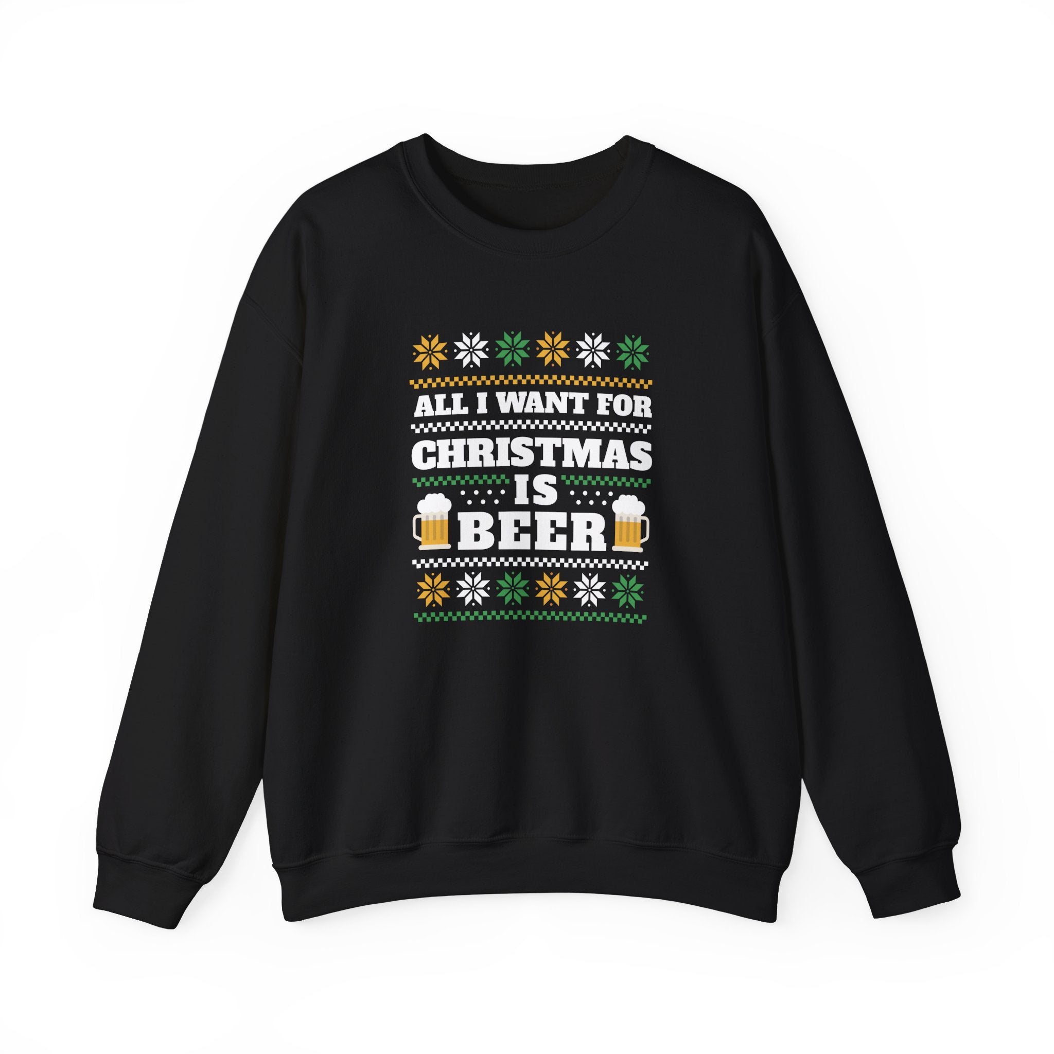 Beer Ugly Sweater -  Sweatshirt