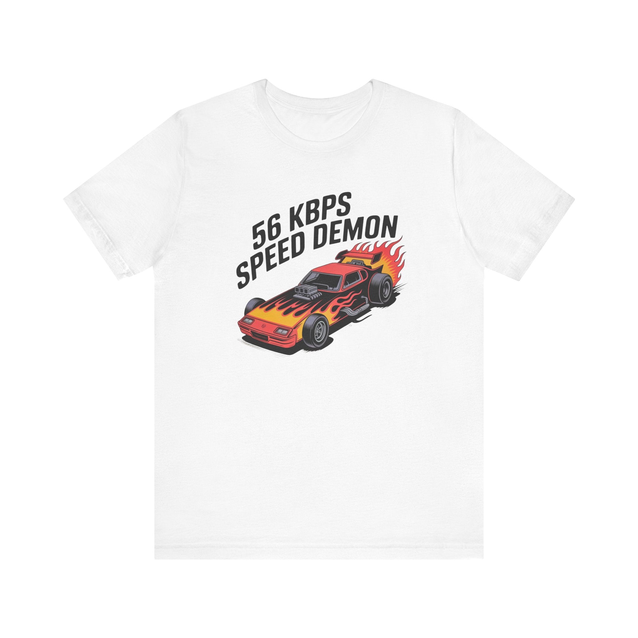 56 Kbps Speed Demon Black -T Shirt