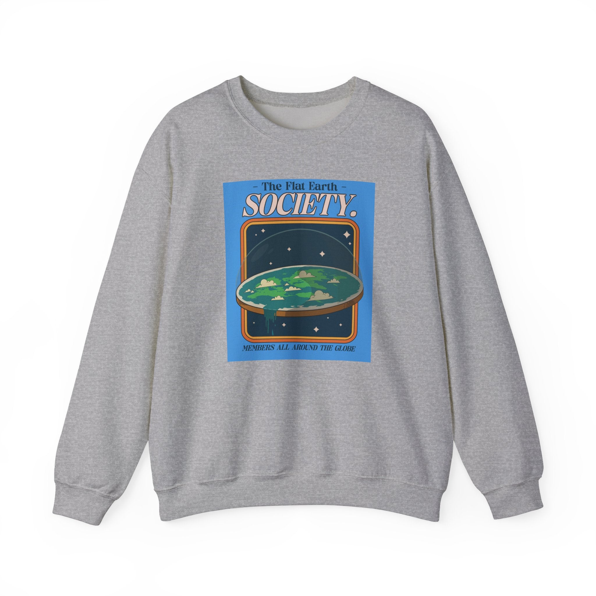 Flat Earth Society -  Sweatshirt