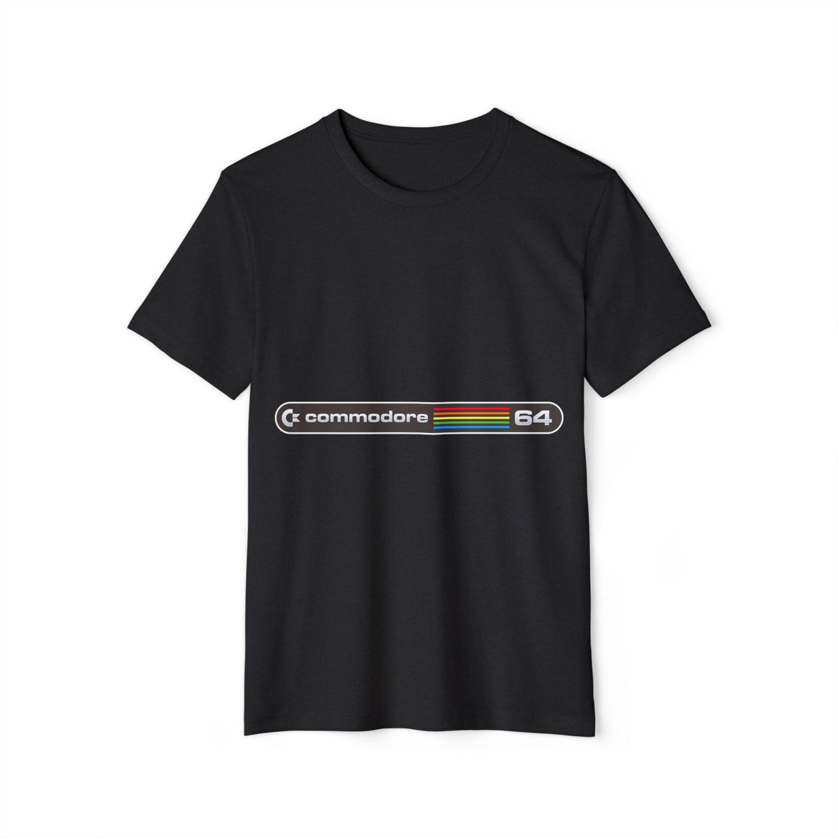 Retro 64 Home Computer Recycled Organic Tee