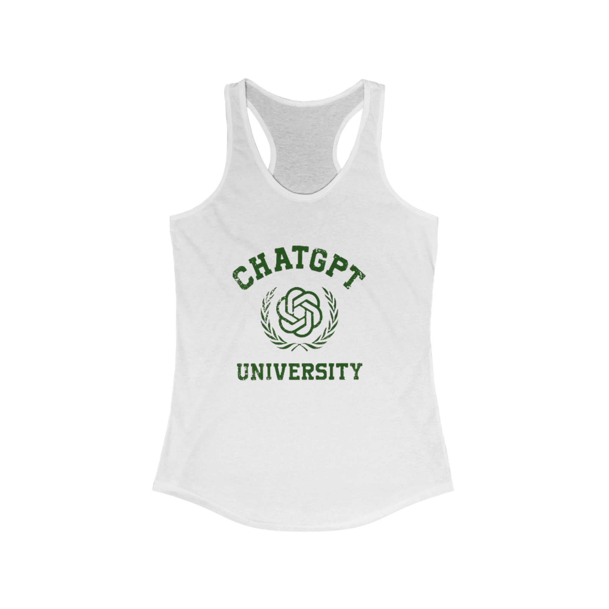 Chat GPT University - Women's Racerback Tank