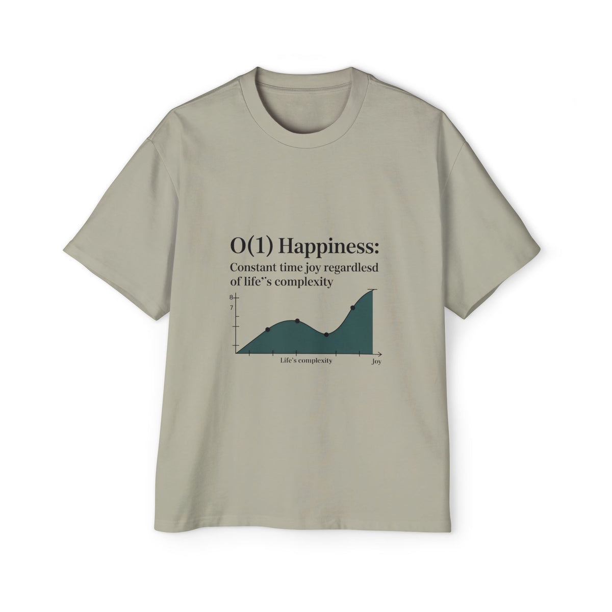 O(1) Happiness Oversized Tee