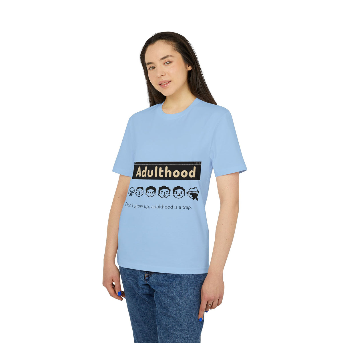 Adulthood Is a Trap Organic Tee