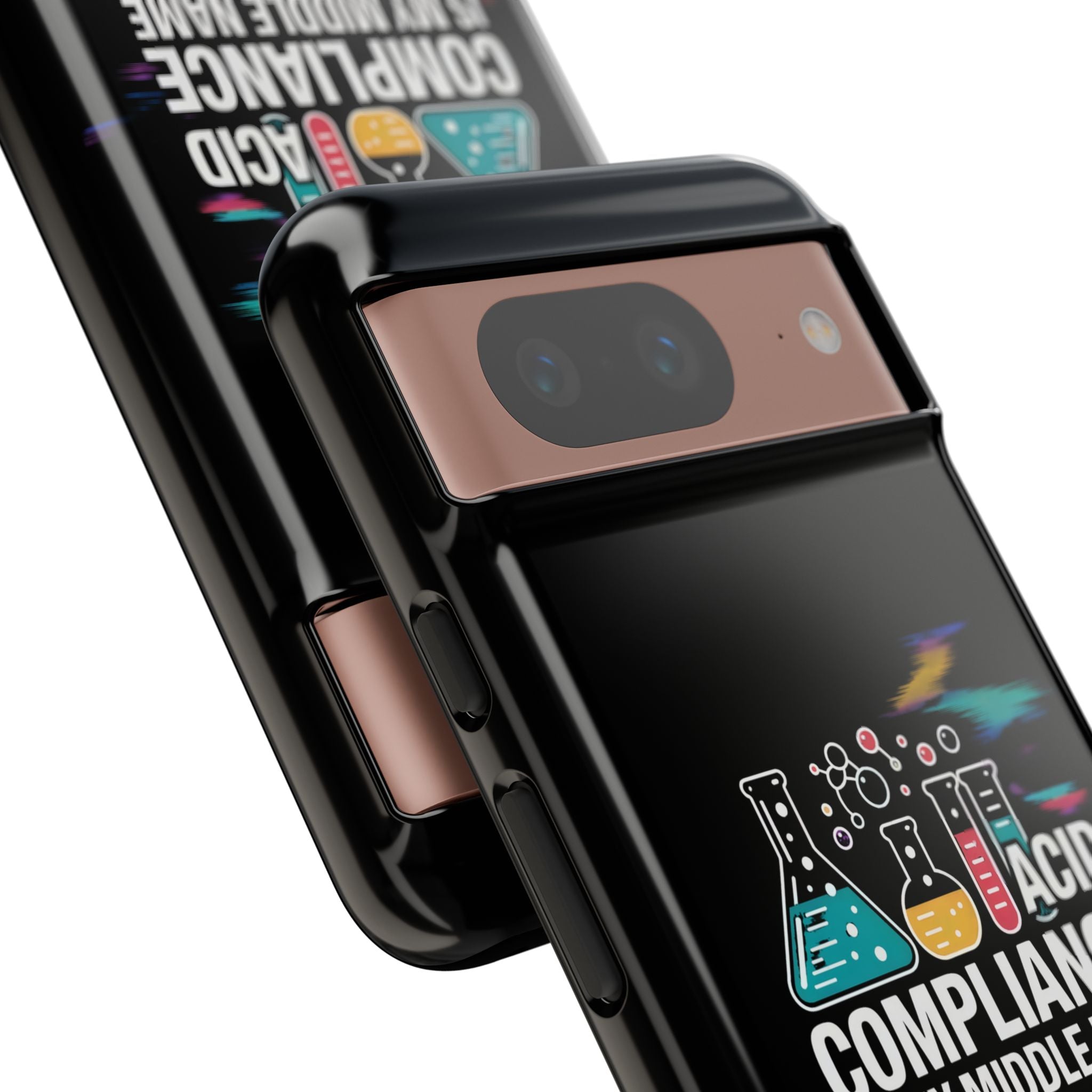 ACID Compliance Is My Middle Name- Impact-Resistant Phone Case