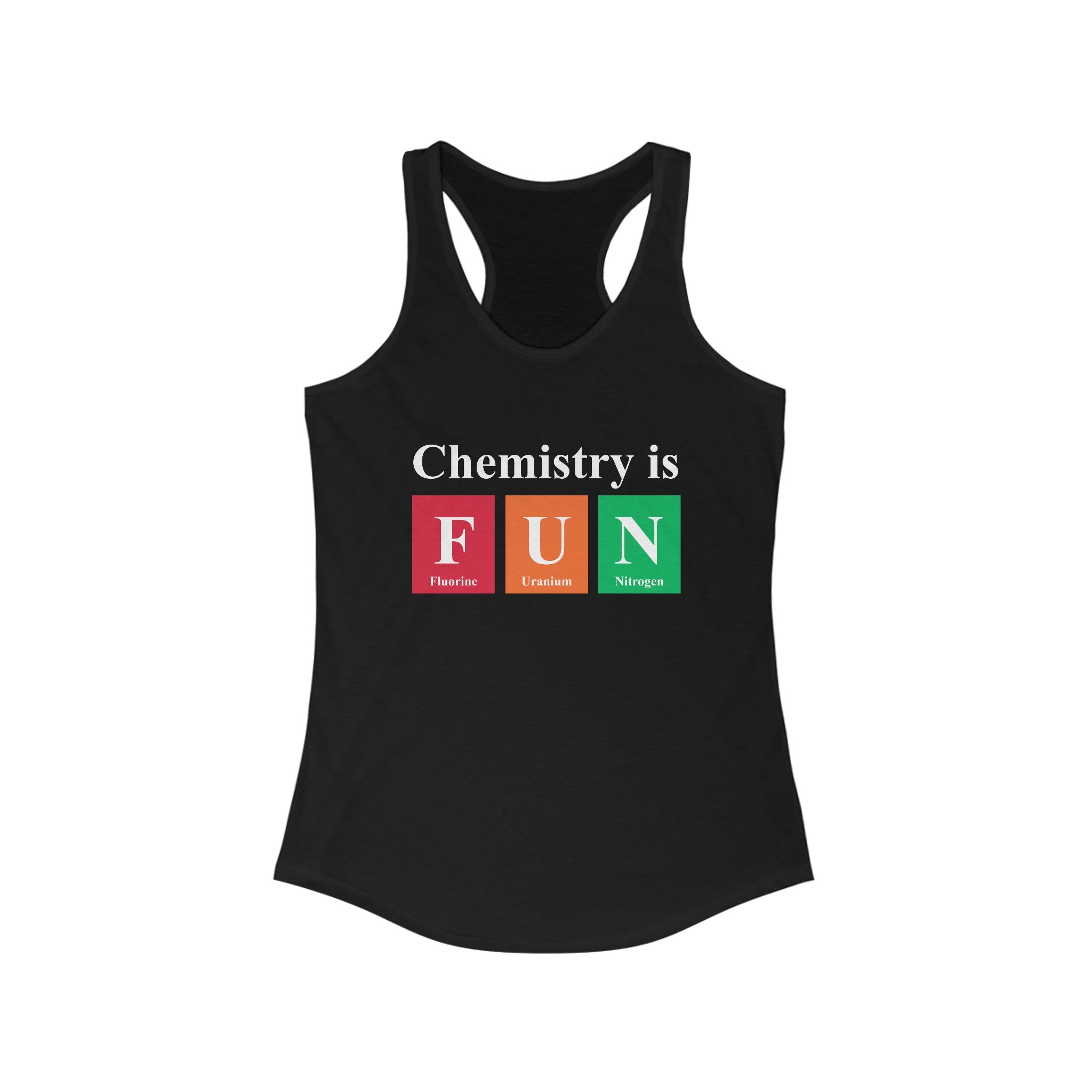 Chemistry is FUN - Women's Racerback Tank