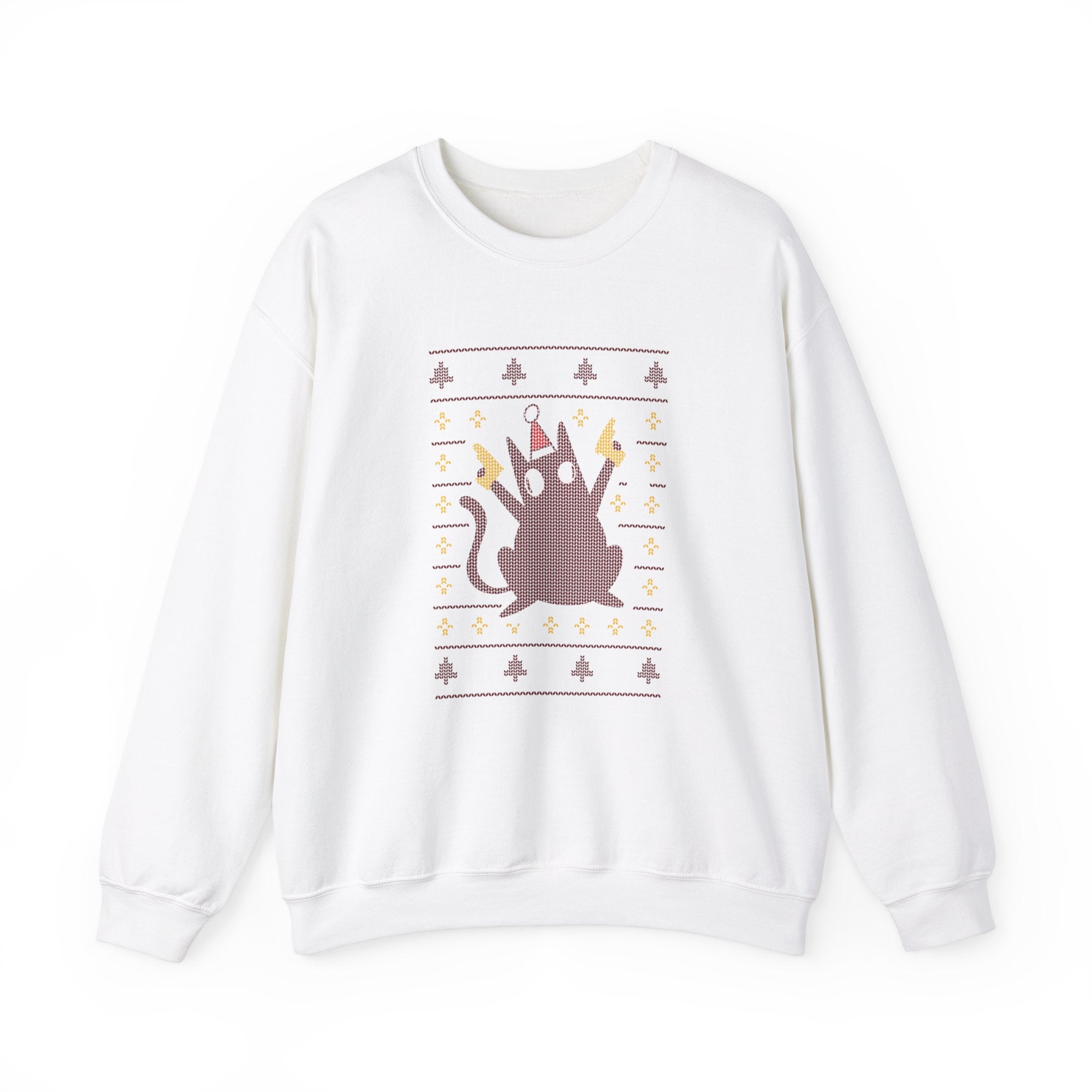 Ugly Sweater Cat -  Sweatshirt