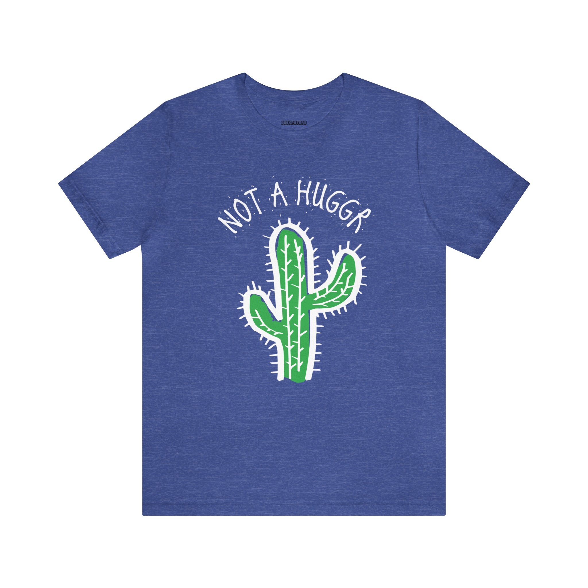 Introducing the Not a Hugger T-Shirt, a unique and stylish t-shirt that promotes the importance of personal space. This trendy t-shirt showcases a design that is definitely not your average Not a Hugger T-Shirt.