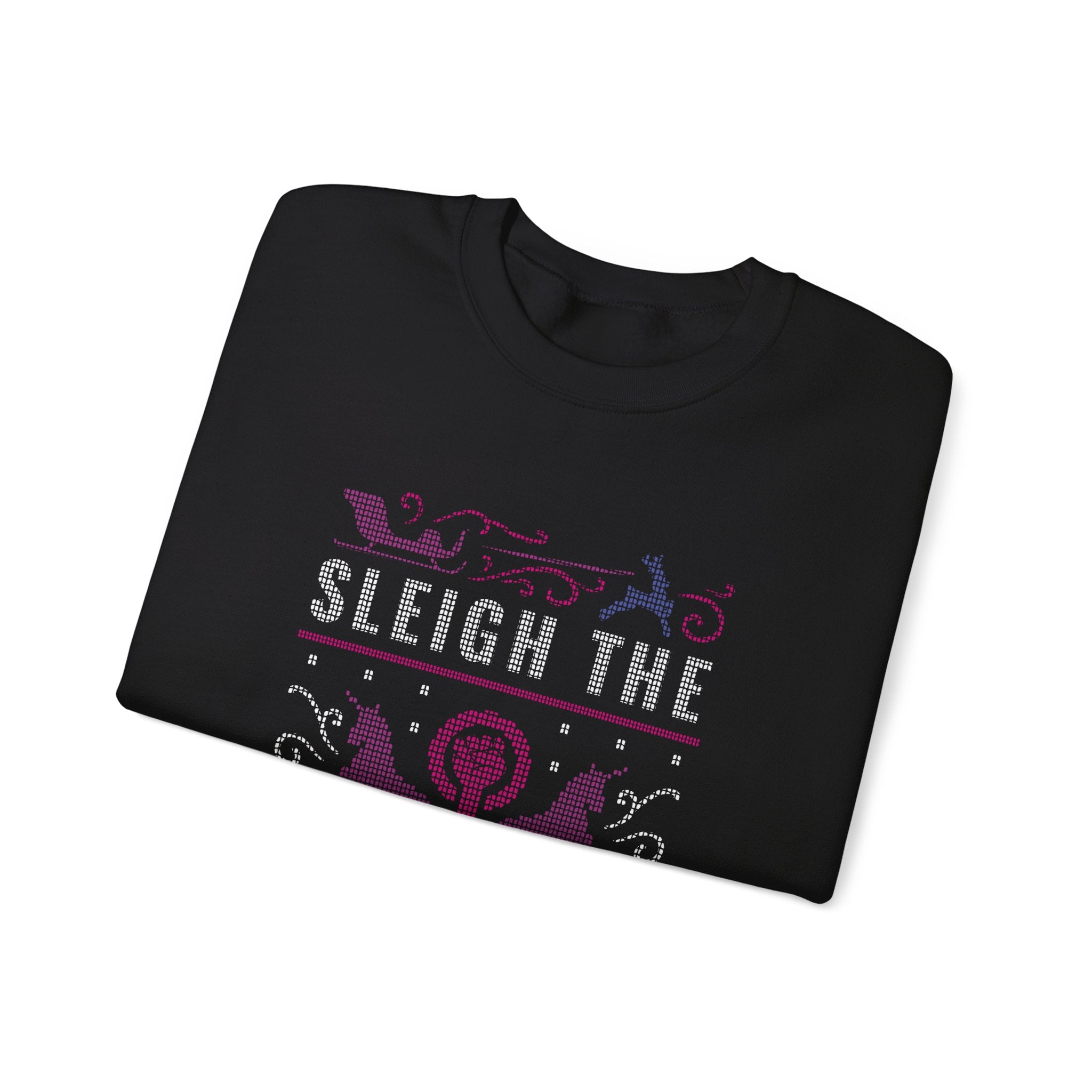Sleigh The Patriarchy Quote Ugly Sweater -  Sweatshirt