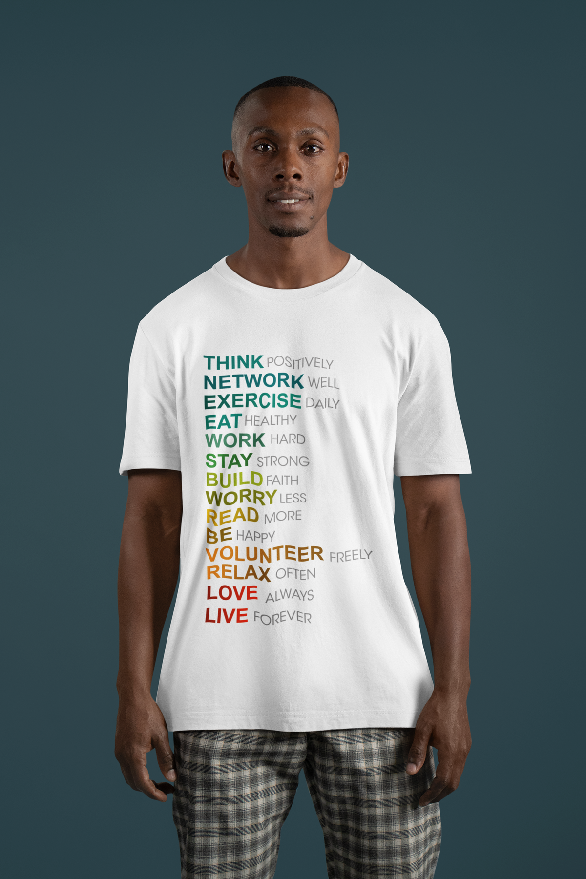 Think T-Shirt | Motivational Graphic Tee | Inspirational Gift | Geekpsters