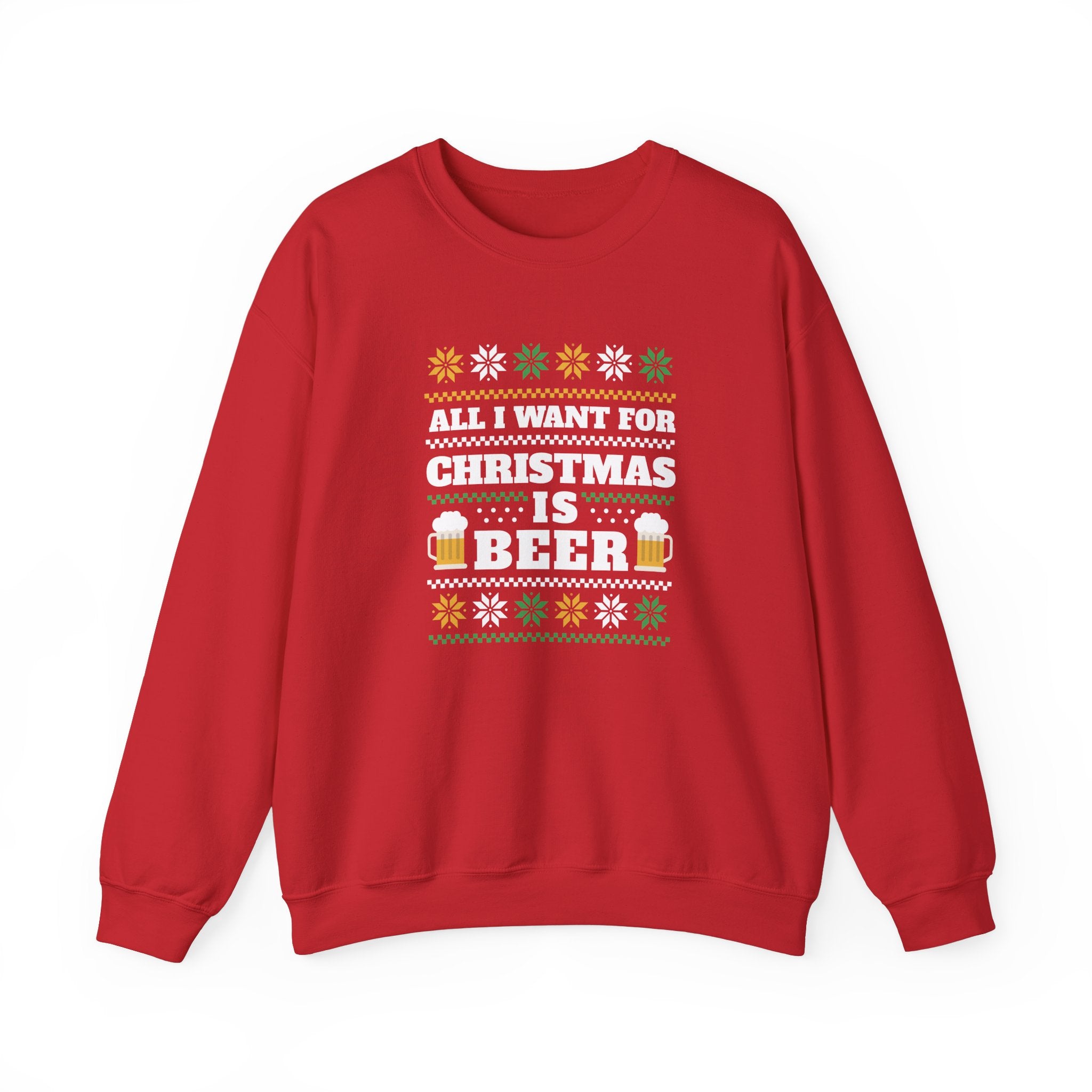 Beer Ugly Sweater -  Sweatshirt