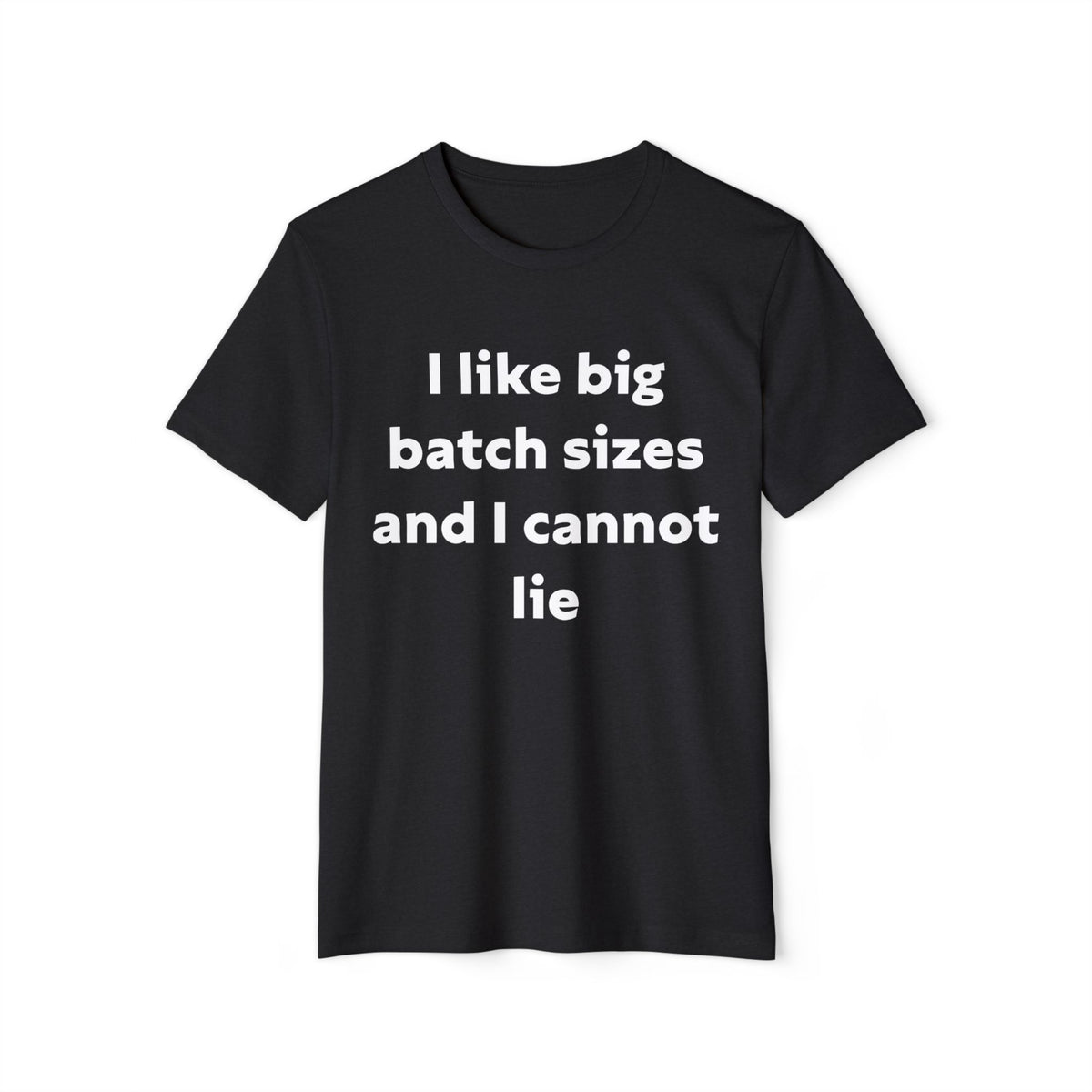 I Like Big Batch Sizes and I Cannot Lie Recycled Organic Tee