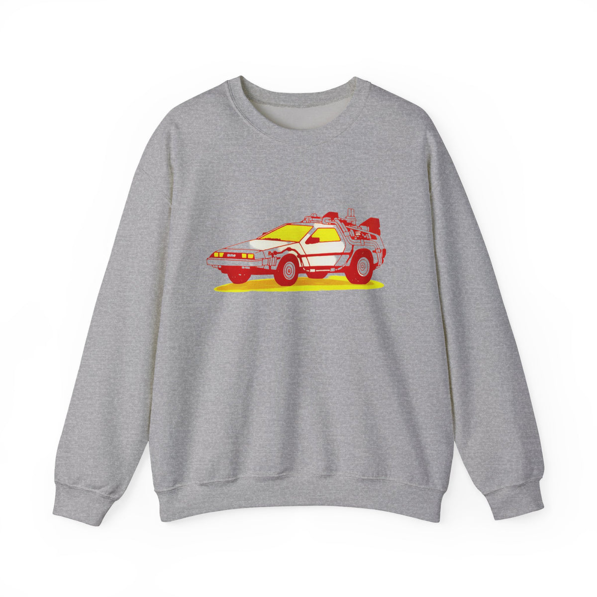 Retro Time Machine Car Sweatshirt
