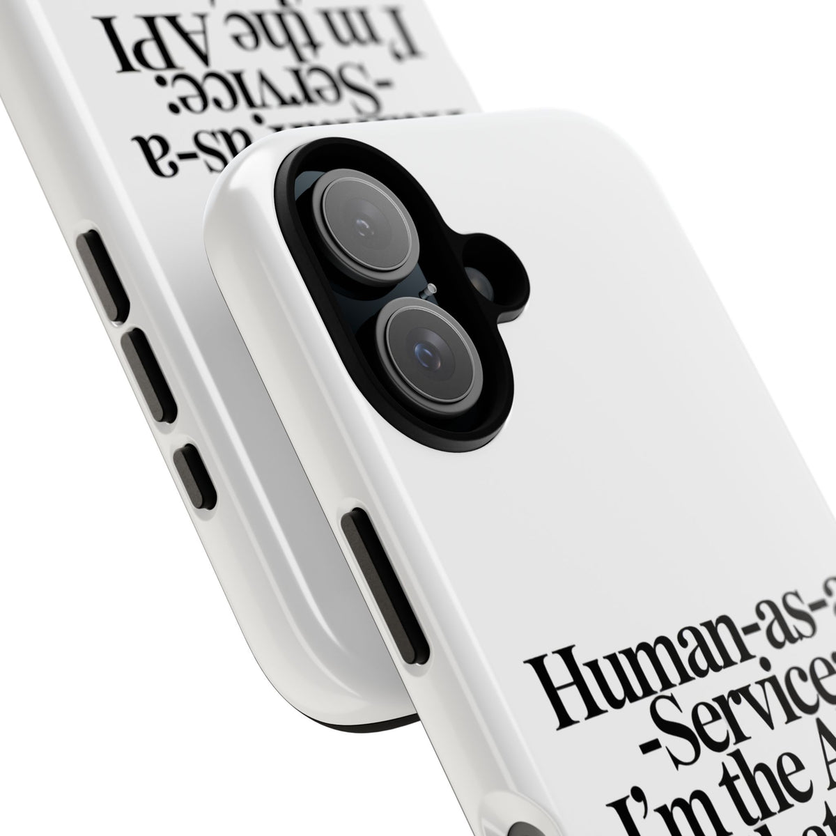 Human as a Service, The API That Never Scales Phone Case