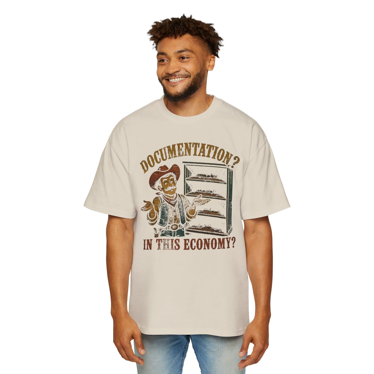 Documentation? In This Economy? Oversized Tee