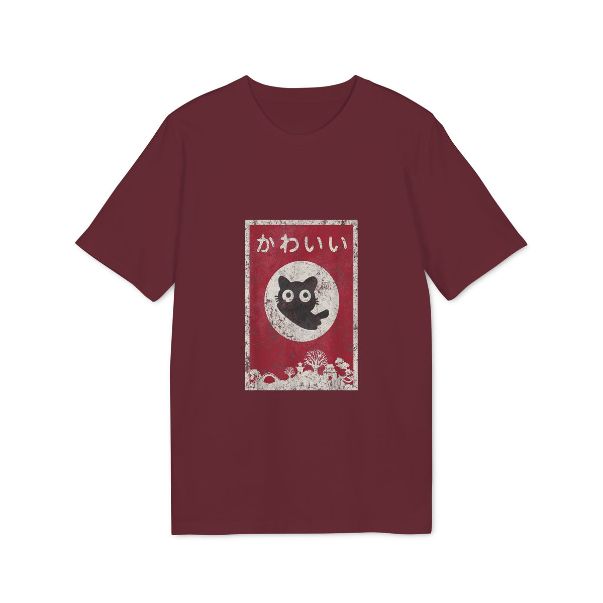 Kawaii Japanese Cat Organic Tee