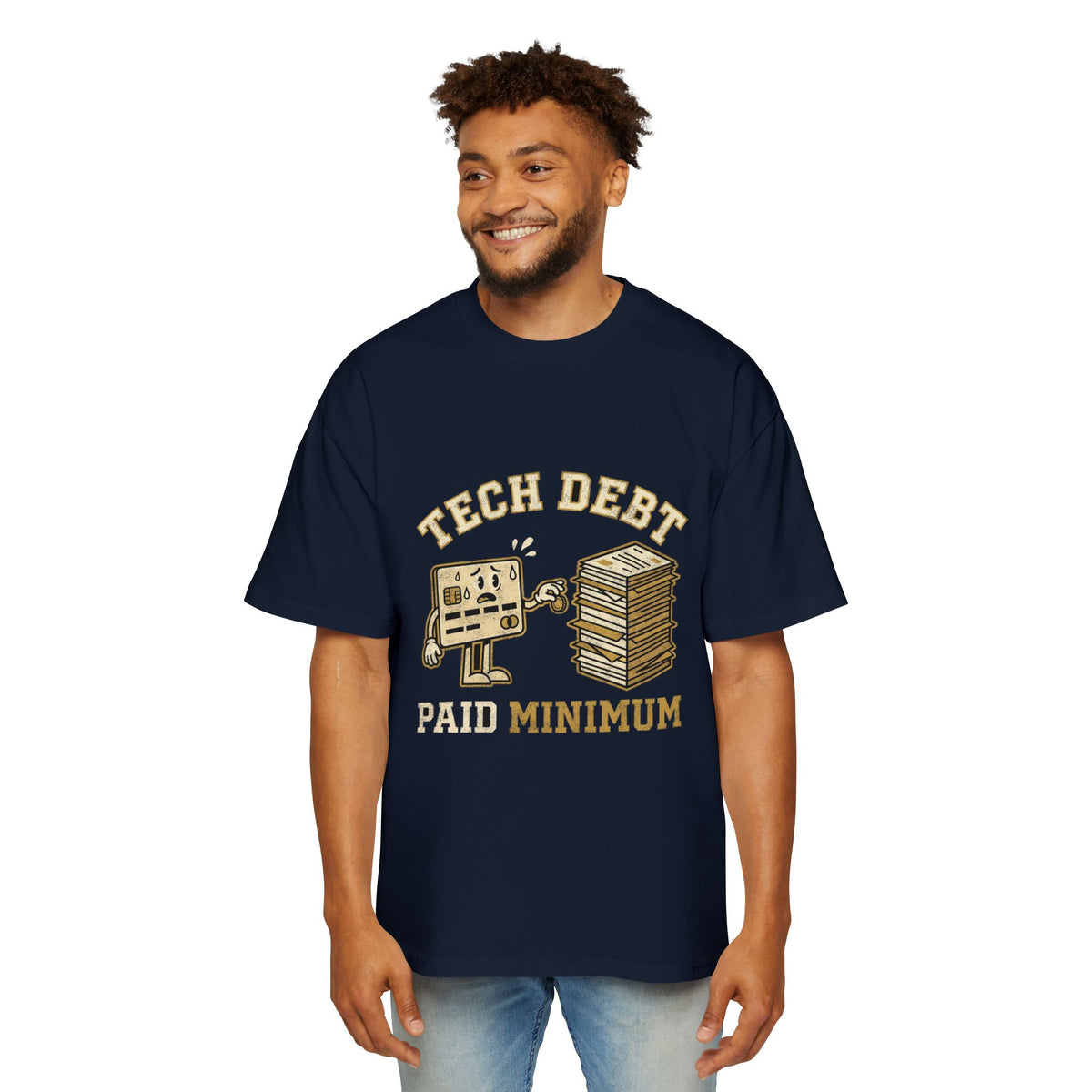 Tech Debt Paid Minimum Oversized Tee