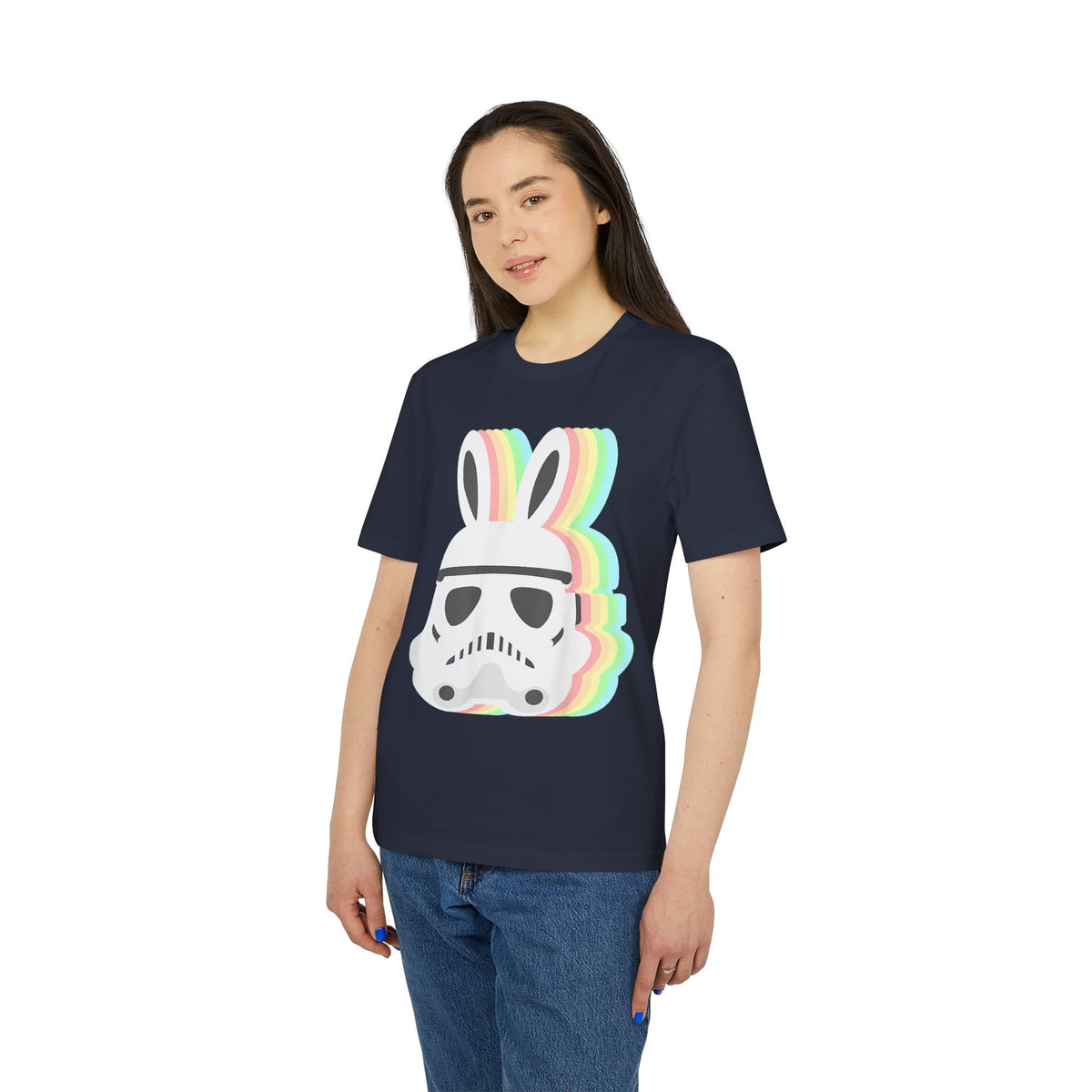 Easter Bunny Space Trooper Organic Tee