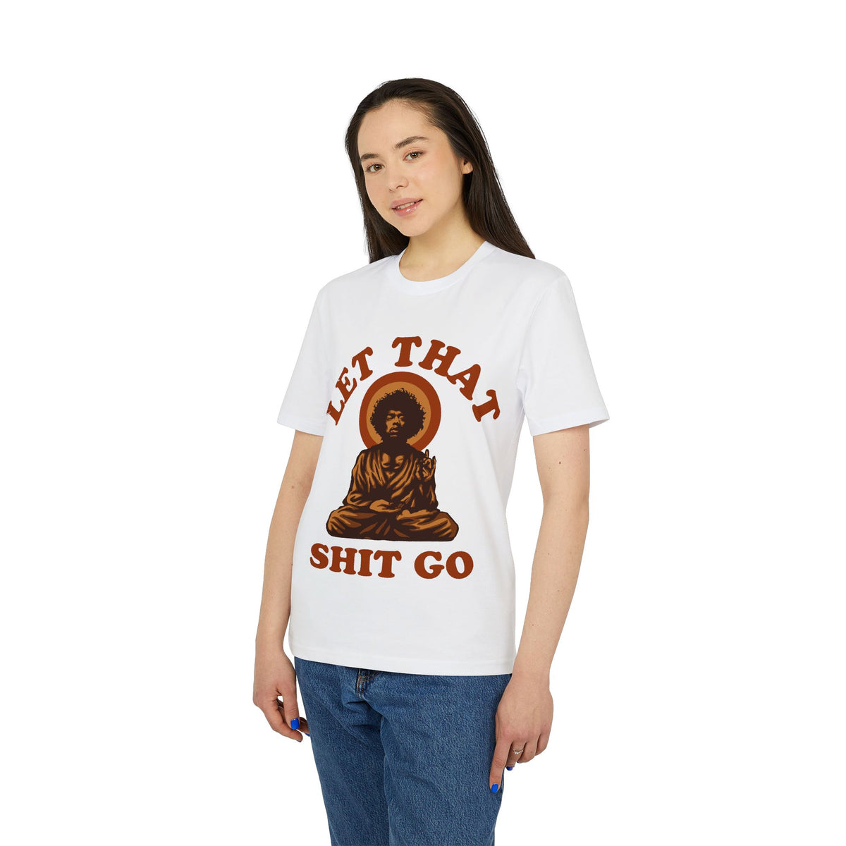 Let That Sh*t Go Meditation Organic Tee