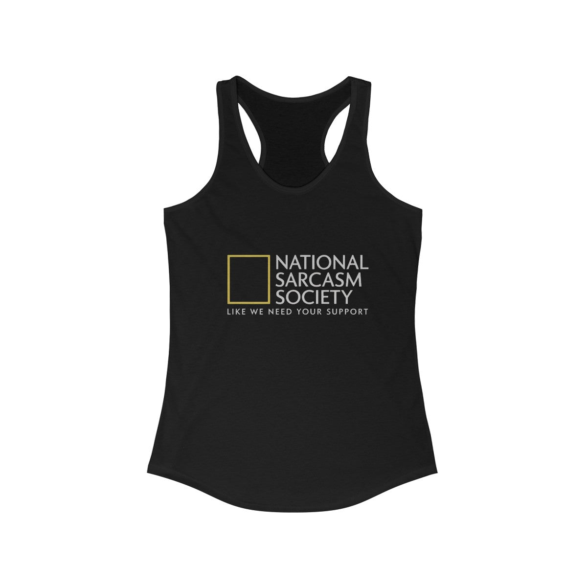 National Sarcasm Society - Women's Racerback Tank