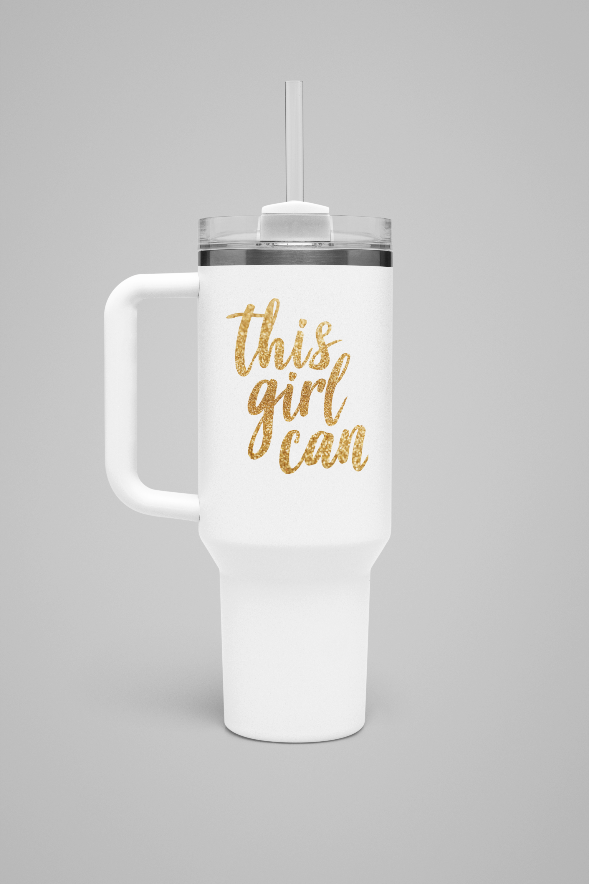 This Girl Can -  insulated travel mug 40oz