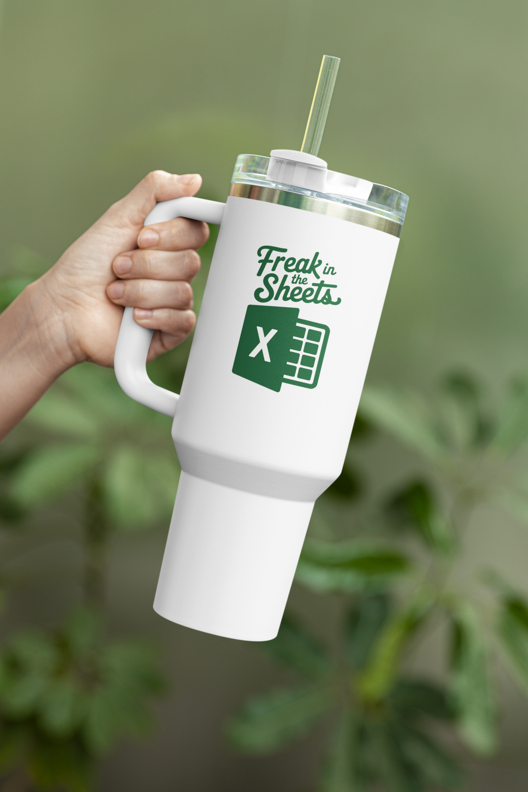 Freak in the Sheets -  insulated travel mug 40oz