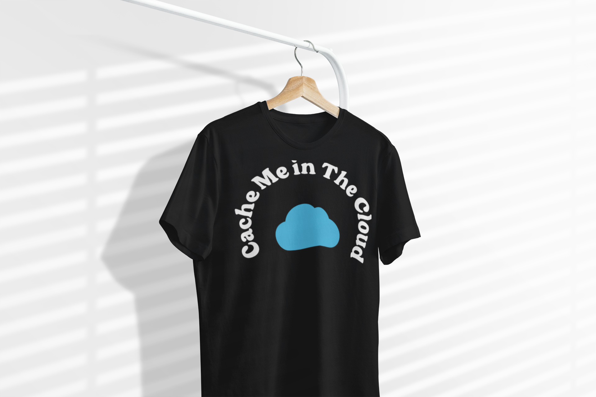 Cache Me in The Cloud - Organic T-shirt